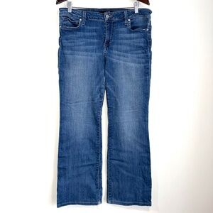 JOES JEANS Womens Waist 34" Medium Wash Boot Cut Mid-Rise Jeans V9